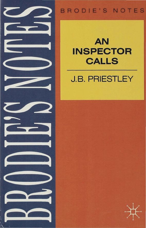 Priestley An Inspector Calls Brodie s Notes Red Globe Press