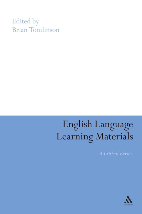 English Language Learning Materials A Critical Review Brian Tomlinson