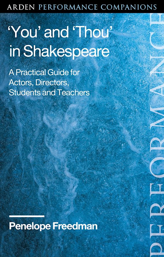 Book cover titled 'You’ and ‘Thou’ in Shakespeare: A Practical Guide for Actors'
