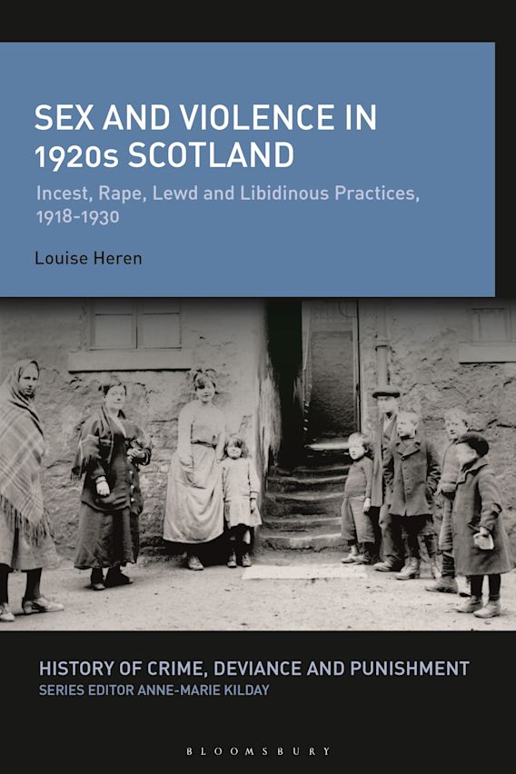 Sex and Violence in 1920s Scotland cover