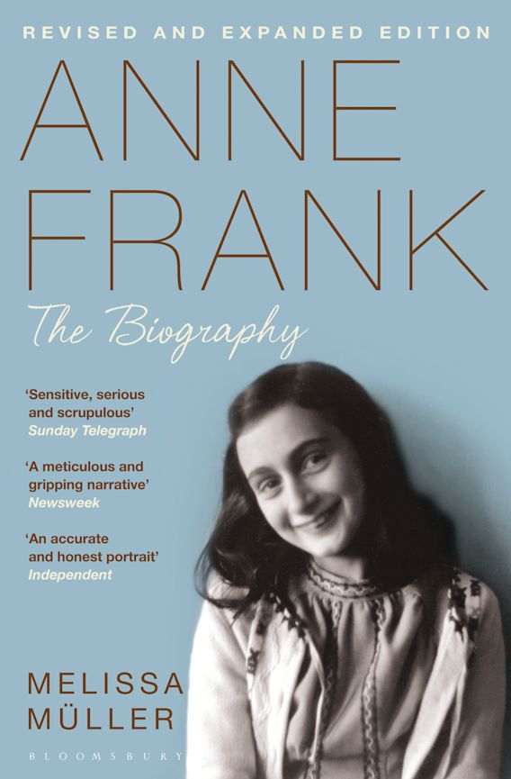 write the biography of anne frank