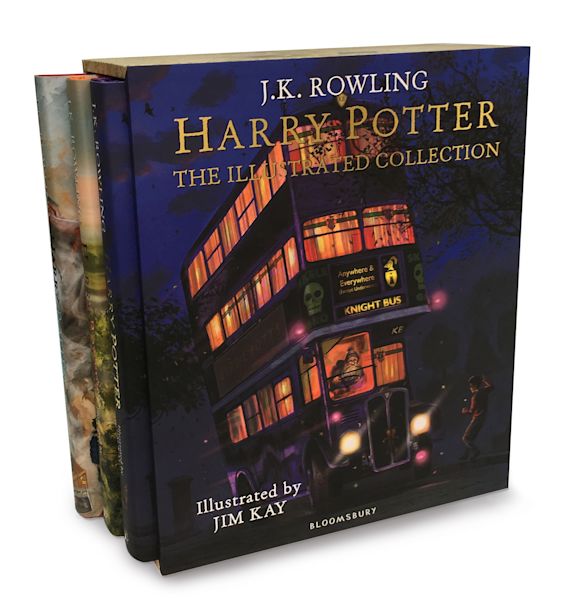 Harry Potter Illustrated Collection (Pack of 4) by J.K. Rowling