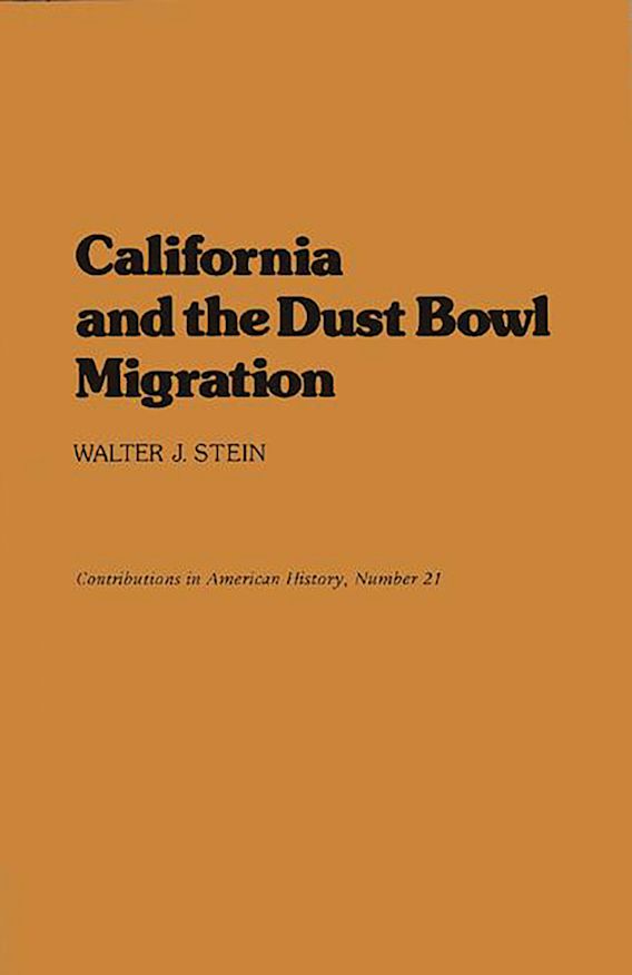 California and the Dust Bowl Migration Contributions in American