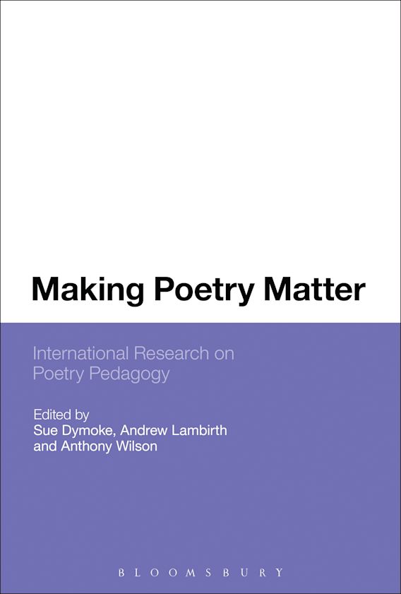 Making Poetry Matter cover