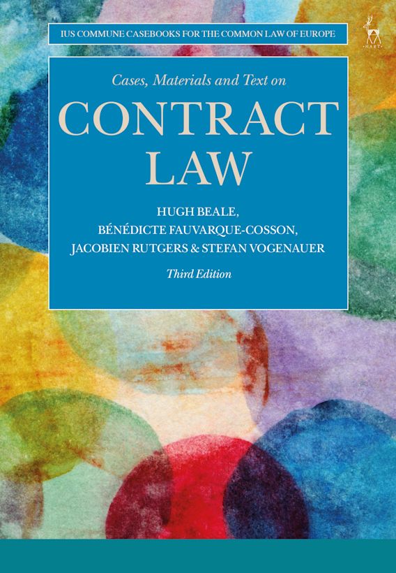 Cases, Materials and Text on Contract Law cover