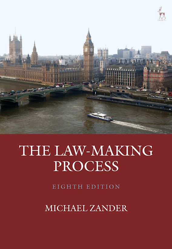 The LawMaking Process Michael Zander Hart Publishing