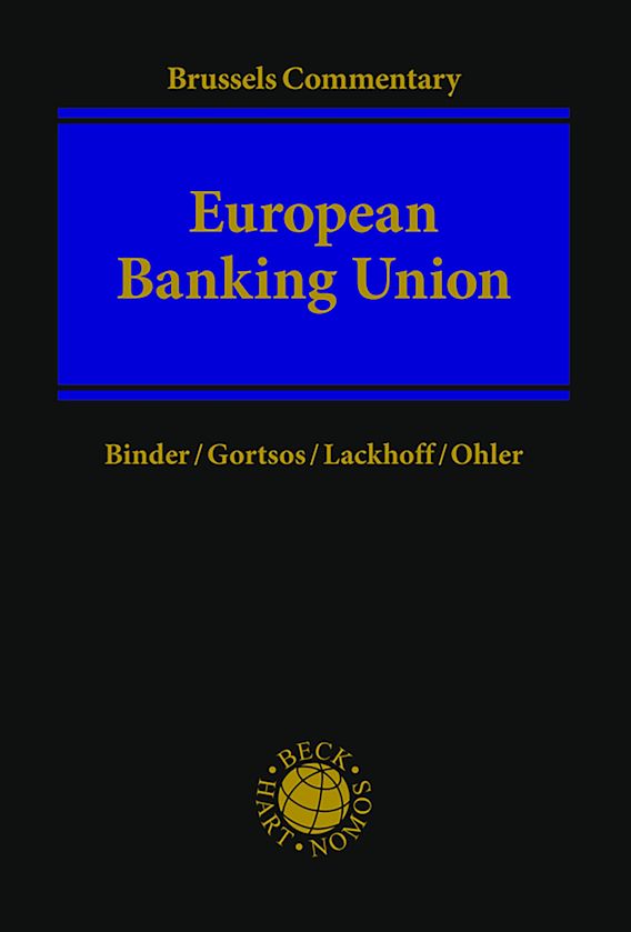 European Banking Union Jens Hinrich Binder Nomos Hart