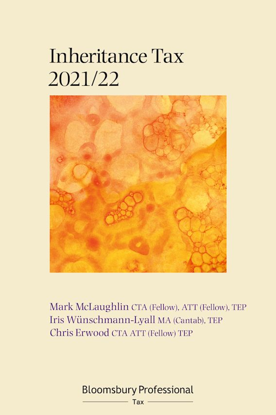 Bloomsbury Professional Inheritance Tax 2021/22 Core Tax Annuals