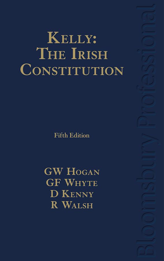 Kelly: The Irish Constitution cover