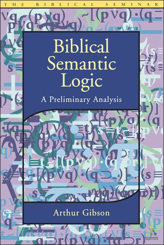 Biblical Semantic Logic cover