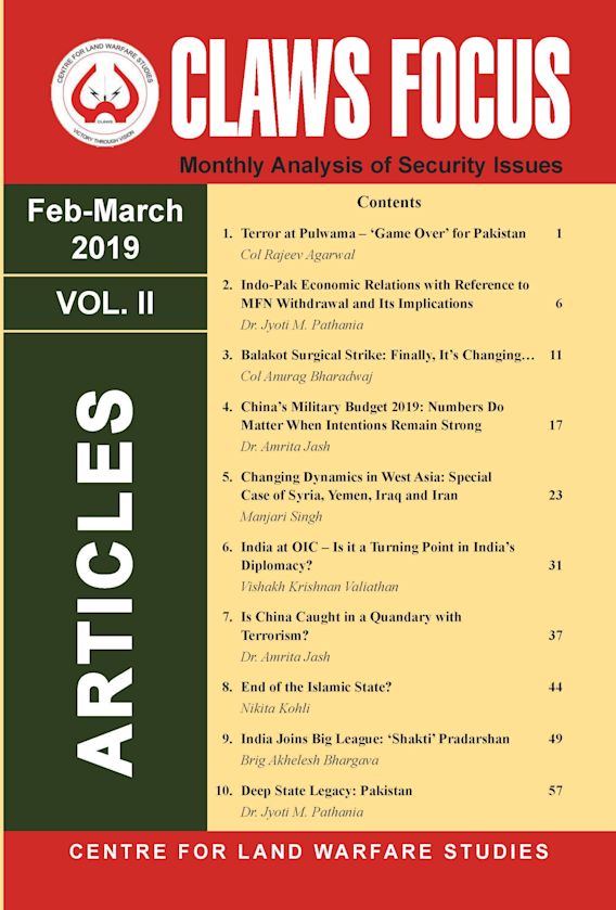 Claws Focus Monthly Analysis of Security Issues: Vol II, Feb-March 2019 ...