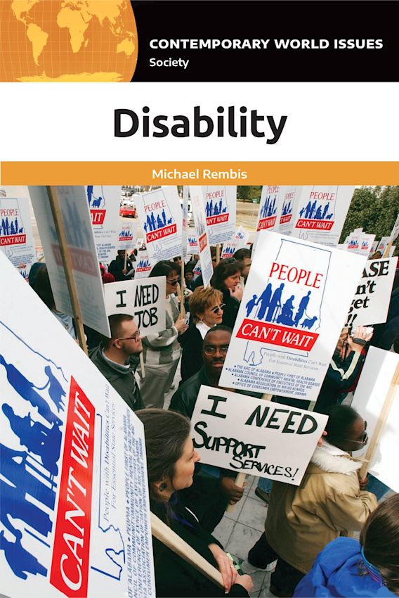 Disability: A Reference Handbook: Contemporary World Issues Michael ...