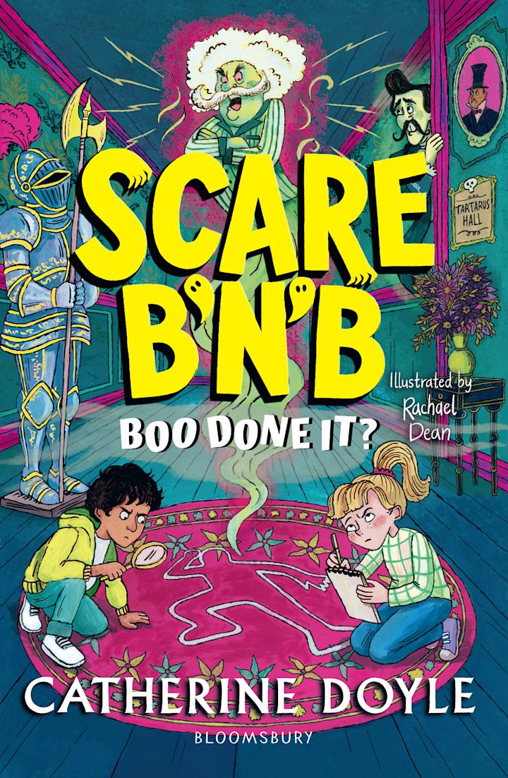 Front cover of Scare B'n'B: Boo Done It? by Catherine Doyle, illustrated by Rachael Dean