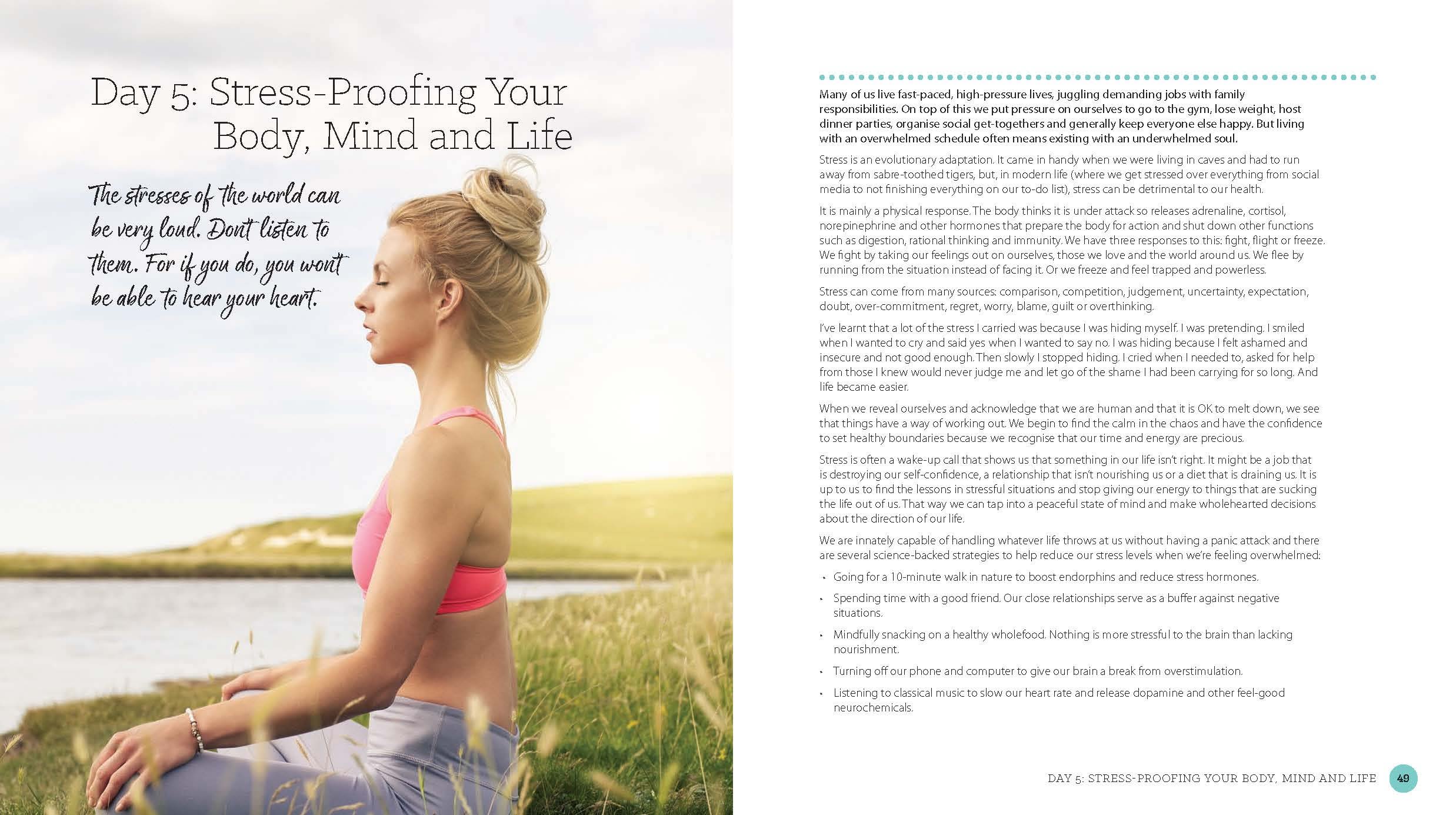 Thrive Through Yoga: A 21-Day Journey to Ease Anxiety, Love Your Body and  Feel More Alive