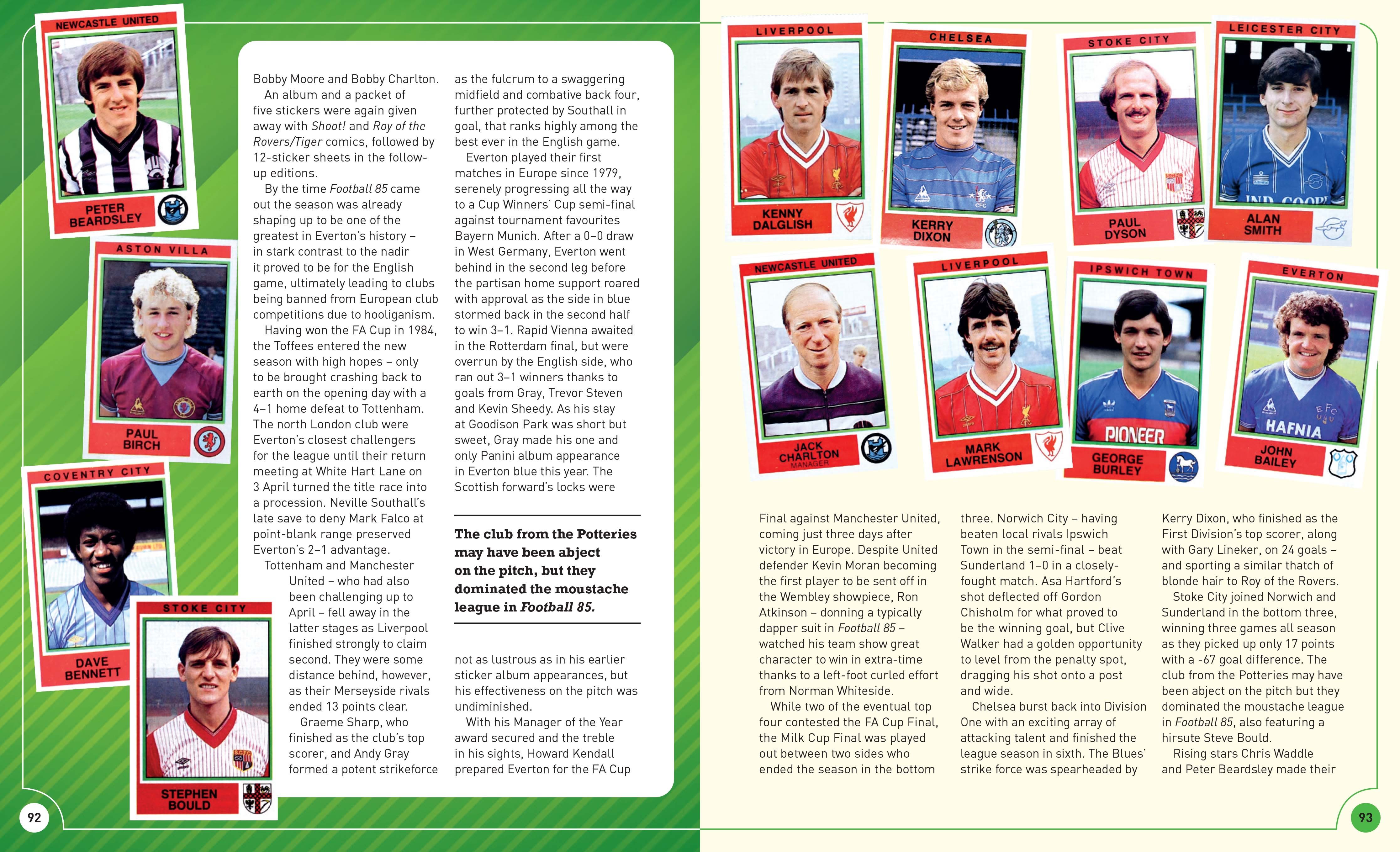 Panini UK Football Sticker Collections 1986-1993: : Panini: Bloomsbury Sport