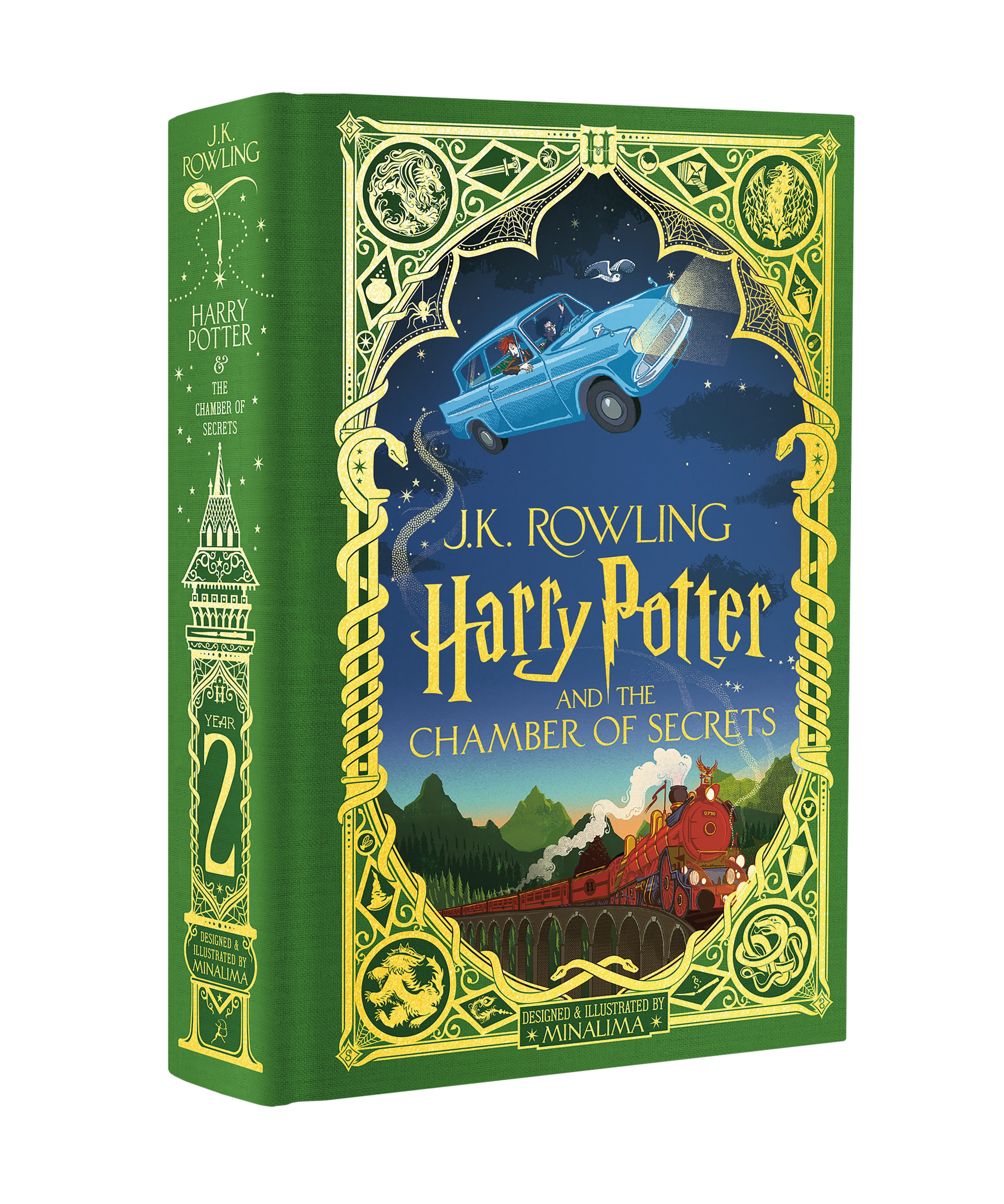 Harry Potter and the Chamber of Secrets: MinaLima Edition: Buy Harry Potter  and the Chamber of Secrets: MinaLima Edition by Rowling J.K. at Low Price  in India