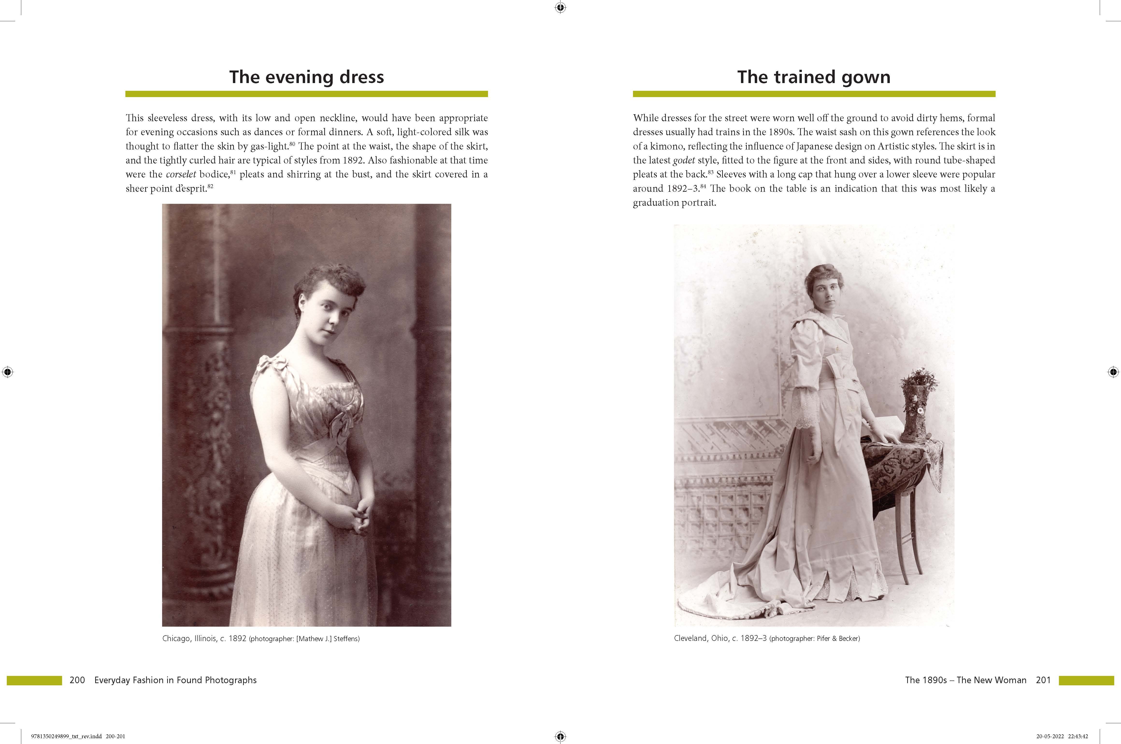 Everyday Fashion in Found Photographs: American Women of the Late 19th  Century: Lisa Hodgkins: Bloomsbury Visual Arts