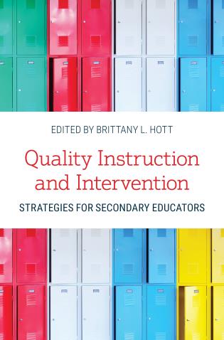 Quality Instruction and Intervention Strategies for Secondary Educators cover