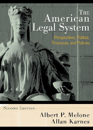 The American Legal System cover