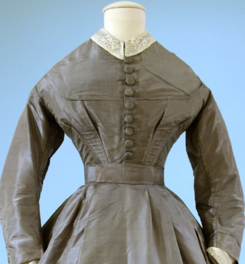 A Tale of Two Dresses: Quaker Wedding and Trousseau Dresses, 1863