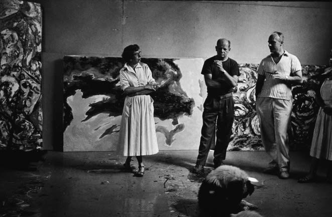 American abstract expressionist painter Jackson Pollock and his wife Lee Krasner (1908 - 1984). News Photo - Getty Images. Credit: Tony Vaccaro/Getty