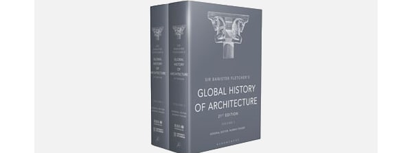 Sir Banister Fletcher’s Global History of Architecture book covers