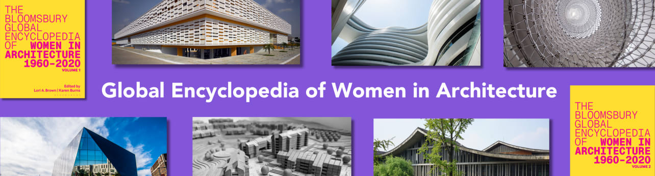 Decorative banner image for Women in Architecture collection