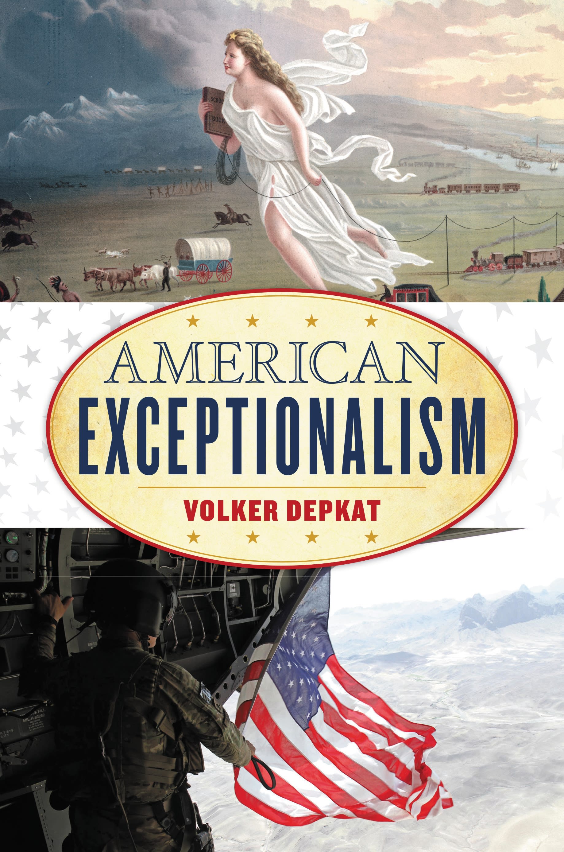 This image shows the cover of American Exceptionalism.
