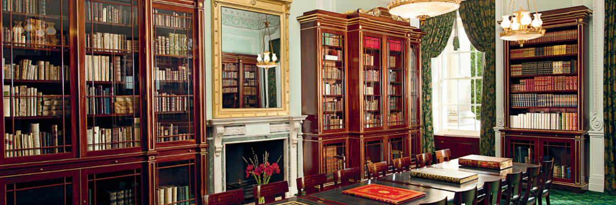 The Arcadian Library reading room