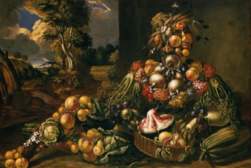 'Summer' by Giuseppe Arcimboldo, circa 1580.