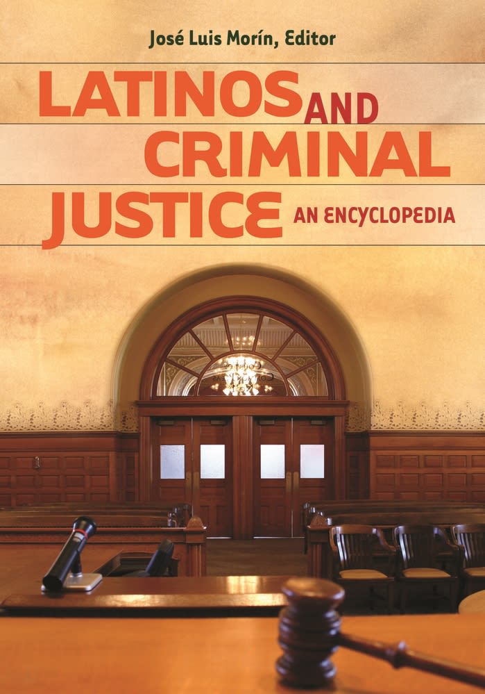 Latinos and Criminal Justice book cover