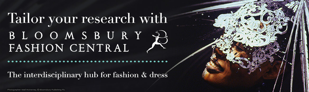 This image showcases the Bloomsbury Fashion Central platform.