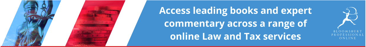 This image showcases the Bloomsbury Professional Online platform.