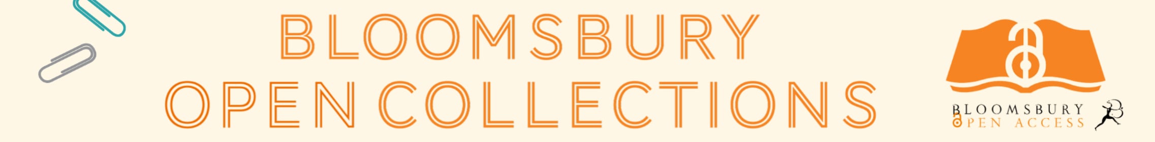 Banner for Bloomsbury Open Collections