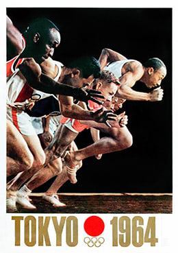 1964 Tokyo Olympics poster