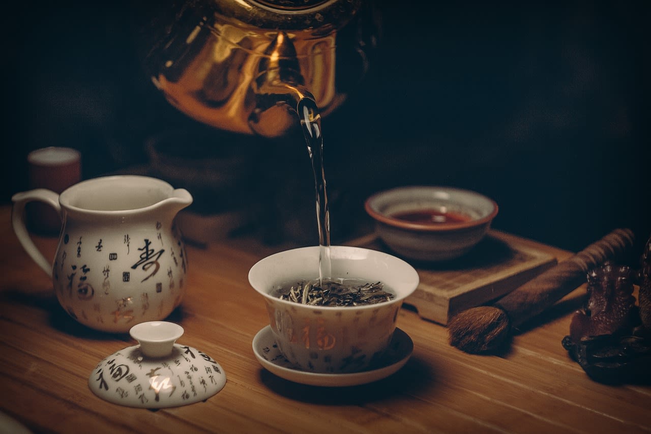 Tea, Cup, and Pot (Pixabay)