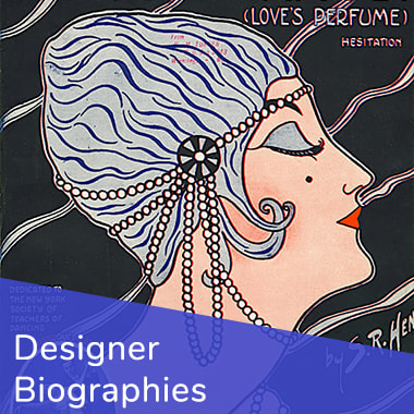 Button to browse Designer Biographies