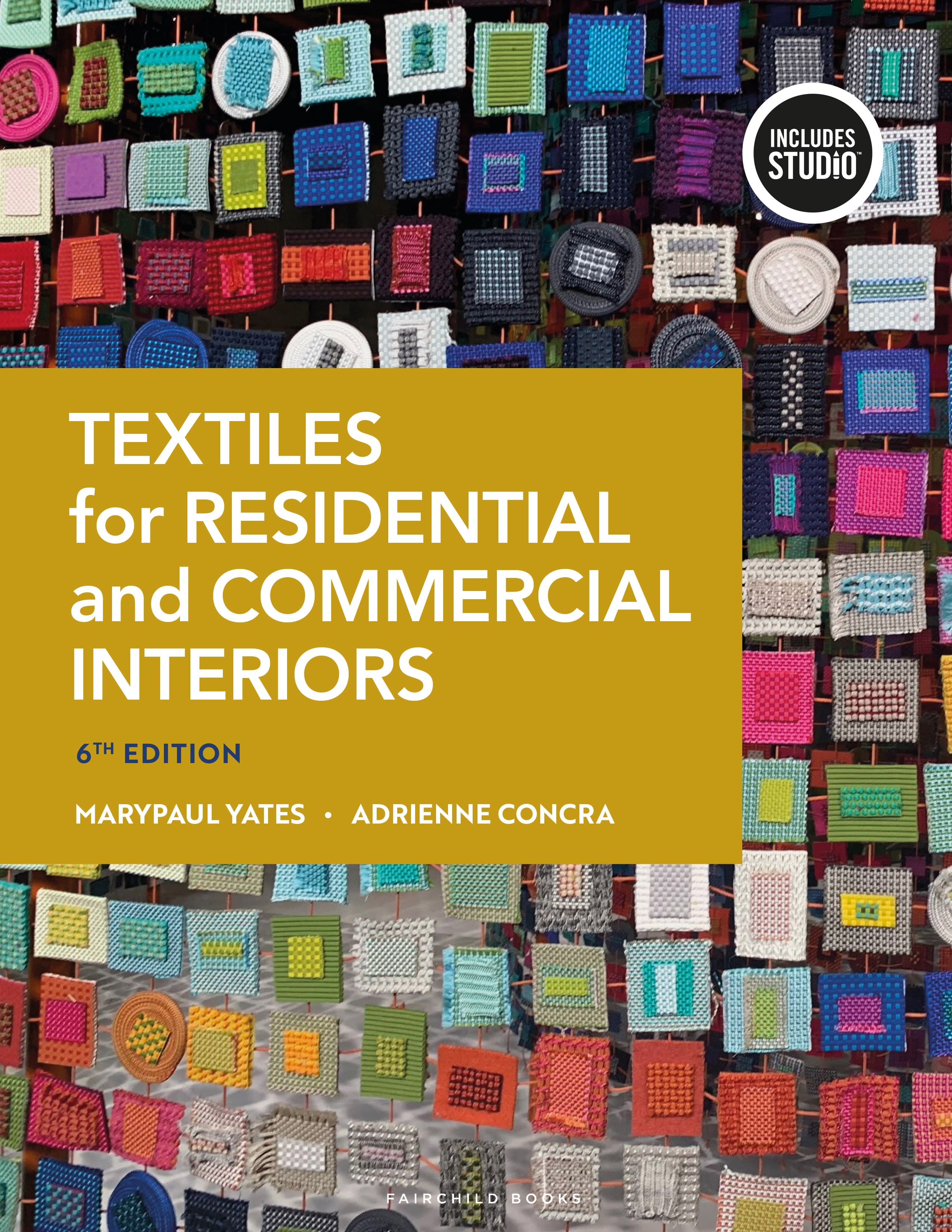 Textiles for Residential and Commercial Interiors book cover