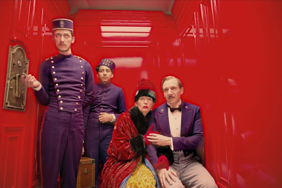 Image from the 2014 film 'The Grand Budapest Hotel'.