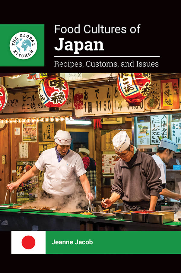 Front cover of the book Food Culture of Japan