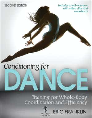 Book cover for Conditioning for Dance by Eric Franklin (Human Kinetics). Select image to read ebook.