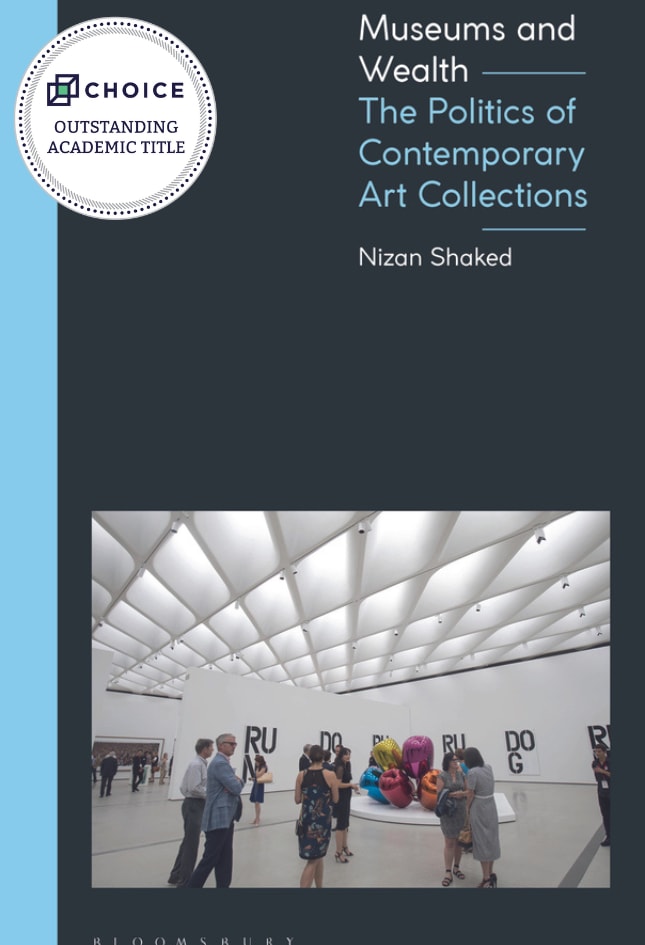 This image shows the cover of Museums and Wealth: The Politics of Contemporary Art Collections.