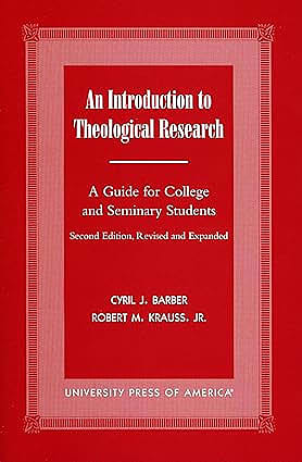 An Introduction to Theological Research
