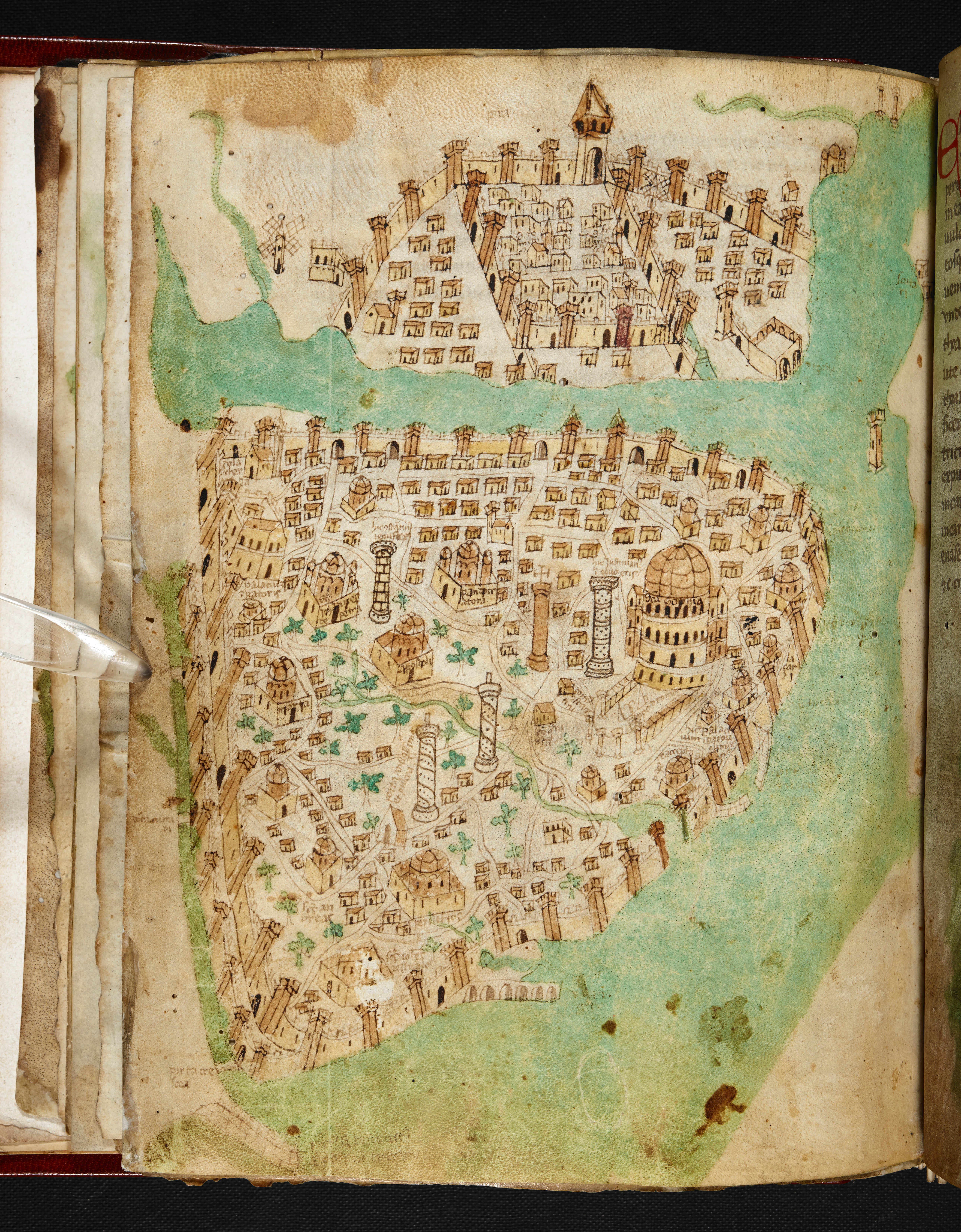 Liber insularum Archipelagi [Birds Eye View of Constantinople]