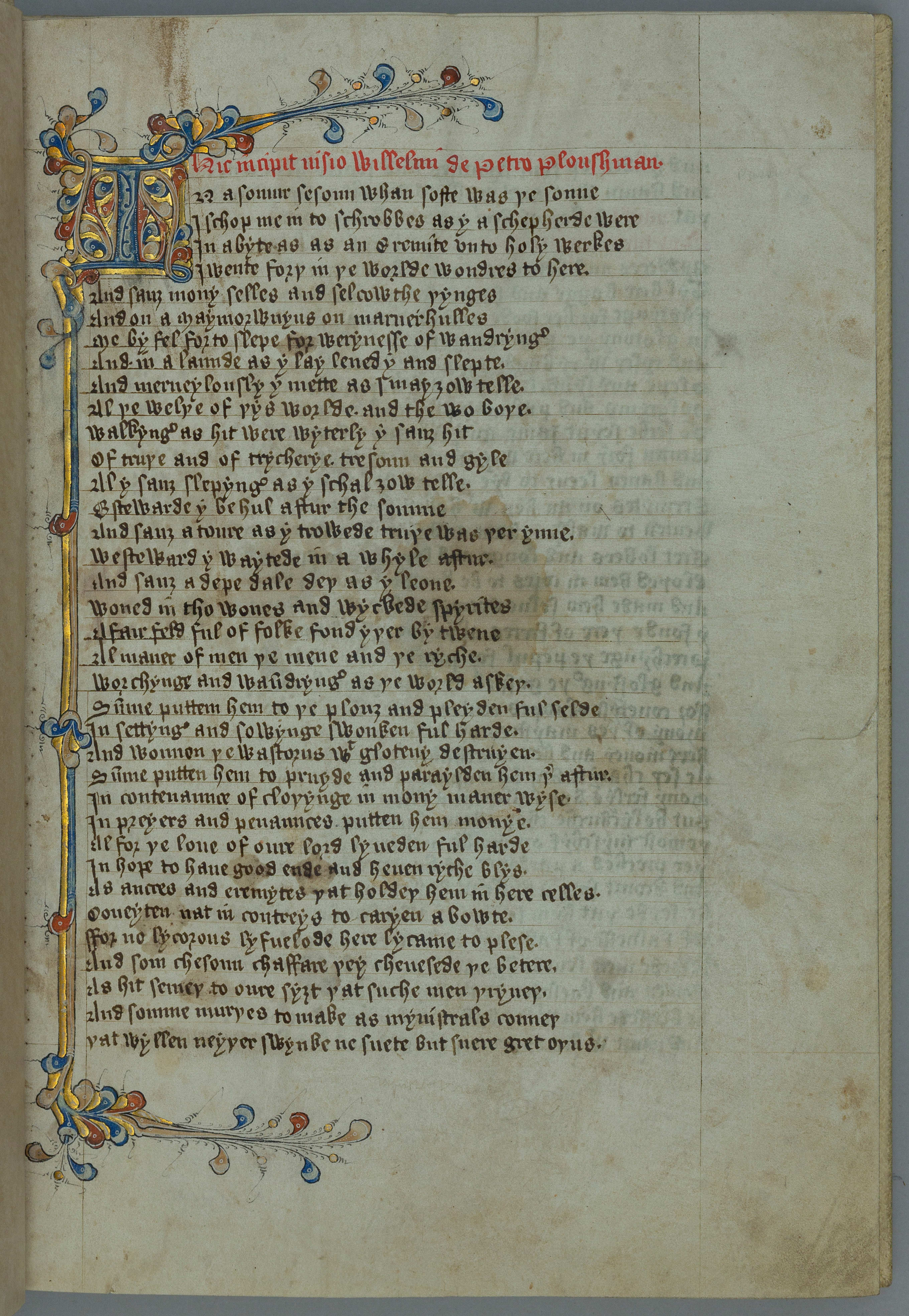 The Vision of Piers Plowman