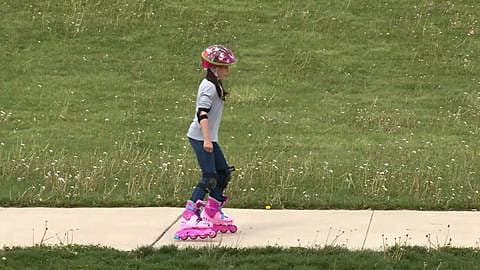 Inline Skating, Subject 2, Real Time