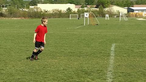 Soccer Instep Kick, Subject 3