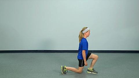 Lunge, Subject 2, Slow Motion