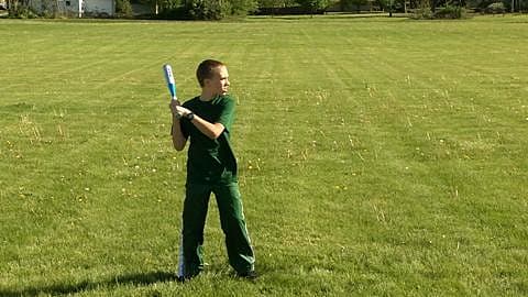Batting, Subject 2, Slow Motion