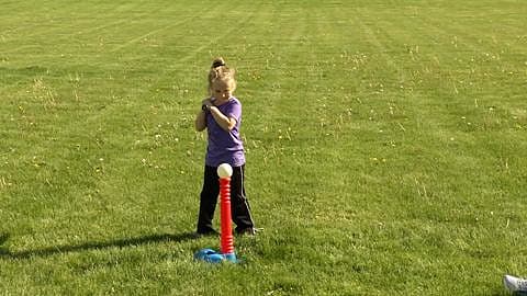 Batting, Subject 1, Slow Motion
